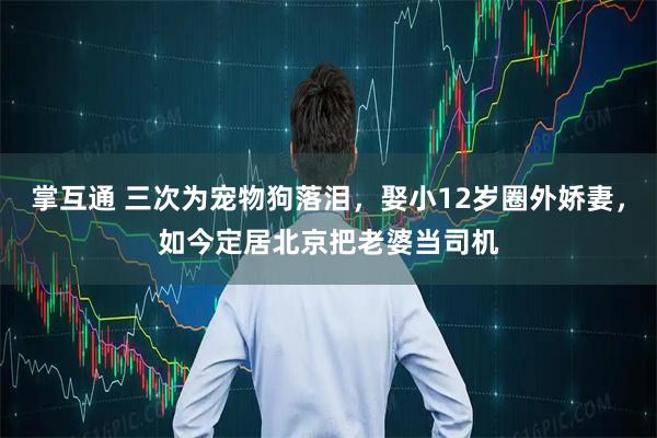掌互通 三次为宠物狗落泪，娶小12岁圈外娇妻，如今定居北京把老婆当司机